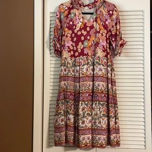 Boho midi dress